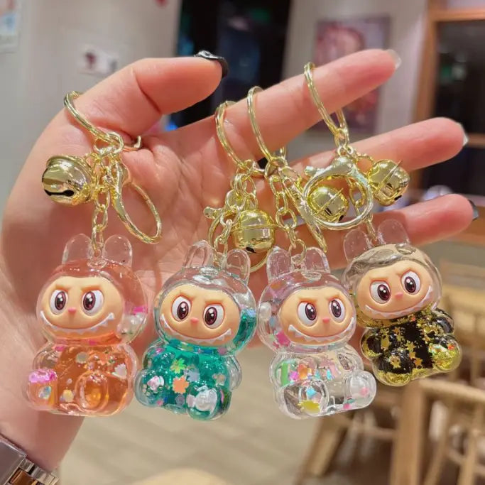 Sparkly Labubu Keychain - Sold Individually
