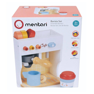 Wooden Barista Toy Set - Montessori