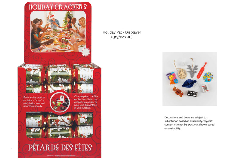 Individual Seasons Greetings Cracker
