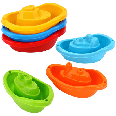 Bath Boats- Multi-Coloured Baby Bath Toys - Made in Ukraine