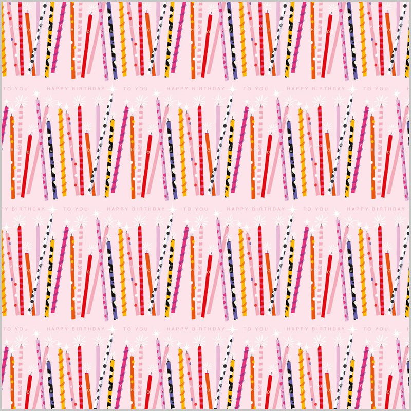 Candles Gift Wrap Pack