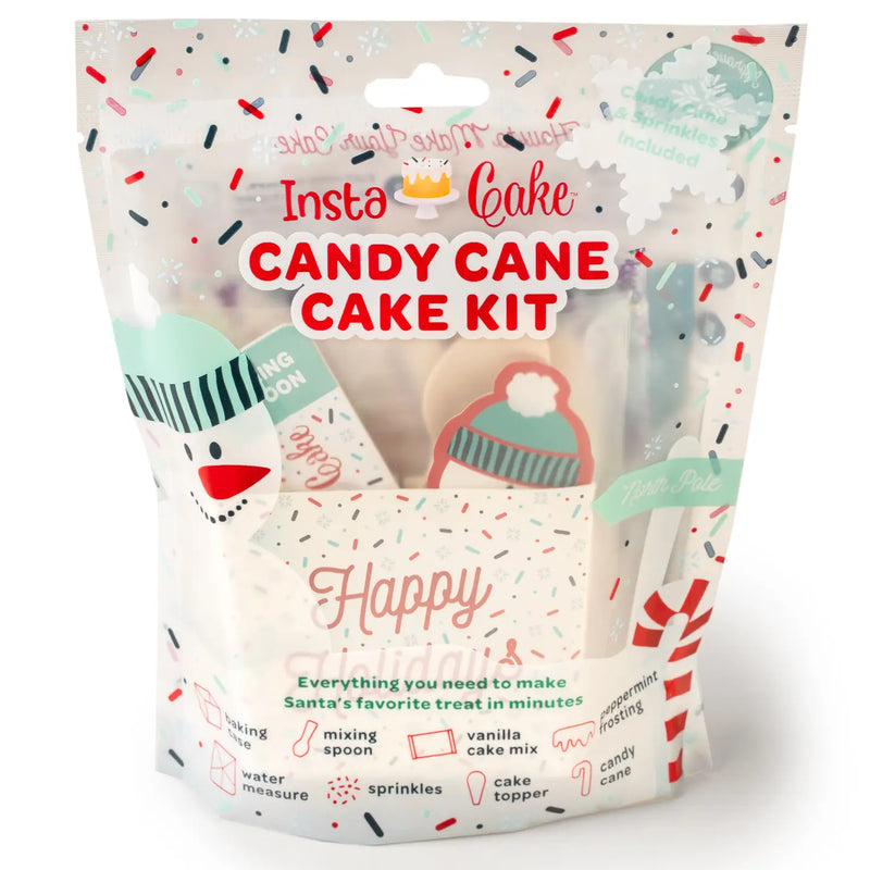 A Candy Cane Cake Kit