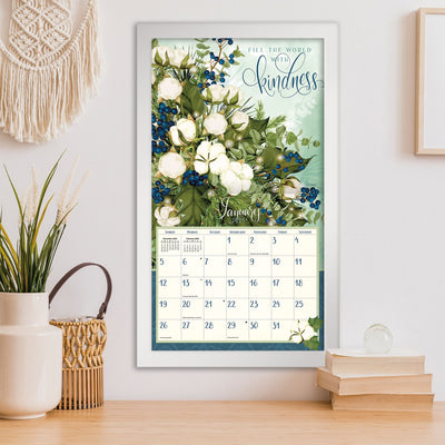 Abundant Friendship Wall Calendar 2025 - Lemon And Lavender Toronto