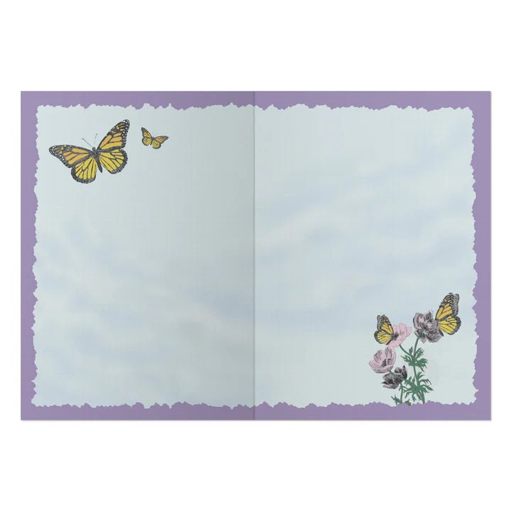 Advice from a Butterfly Card - Lemon And Lavender Toronto