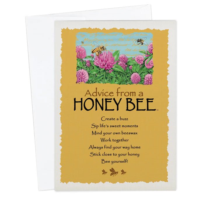 Advice from a Honey Bee Card - Lemon And Lavender Toronto