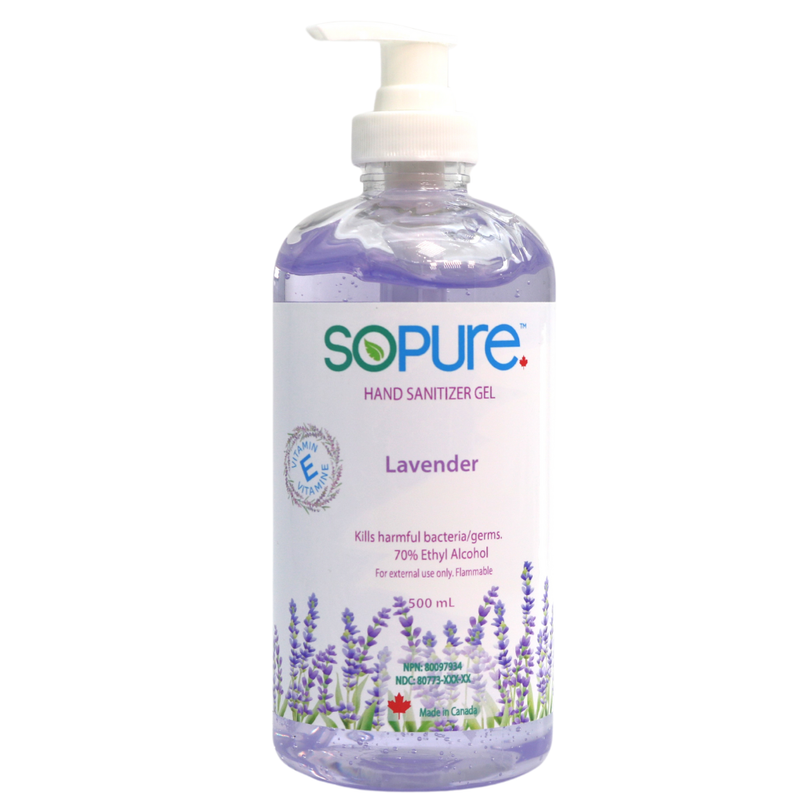 Lavender Gel Hand Sanitizer
