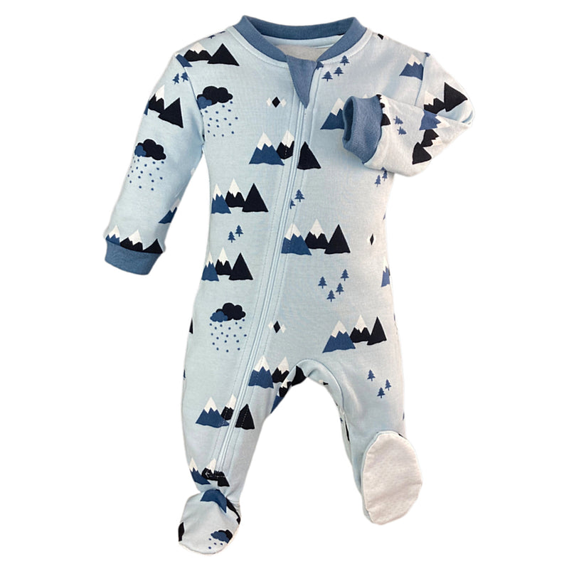 Little Adventurer - Babysuit - Footed- Zippy Jamz