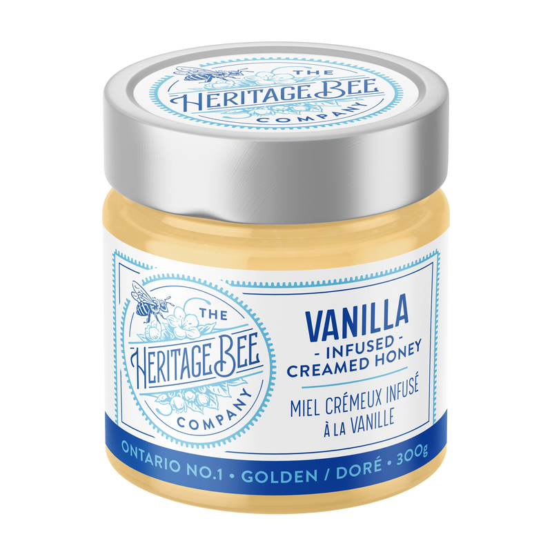 Vanilla Creamed Honey- Made in Ontario