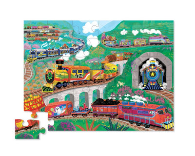All Aboard -36 pc Puzzle - Lemon And Lavender Toronto
