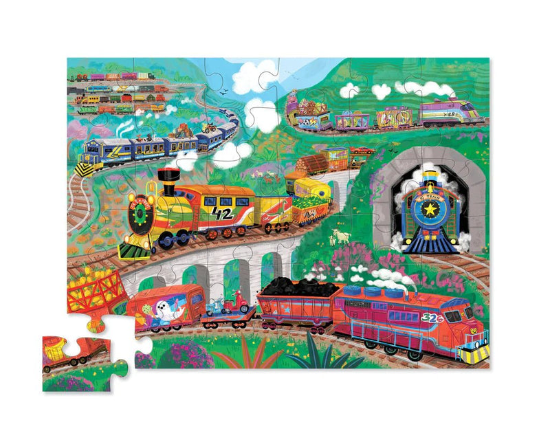 All Aboard -36 pc Puzzle - Lemon And Lavender Toronto