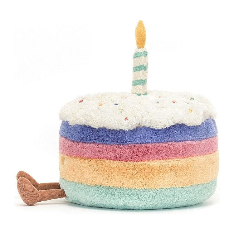 Amuseable Rainbow Birthday Cake 🎂 - Jellycat - Lemon And Lavender Toronto