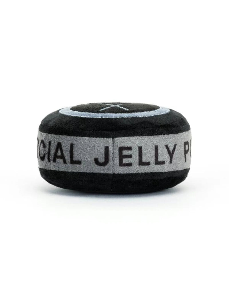 Amuseable Sports Ice Hockey Puck - Jellycat - Lemon And Lavender Toronto