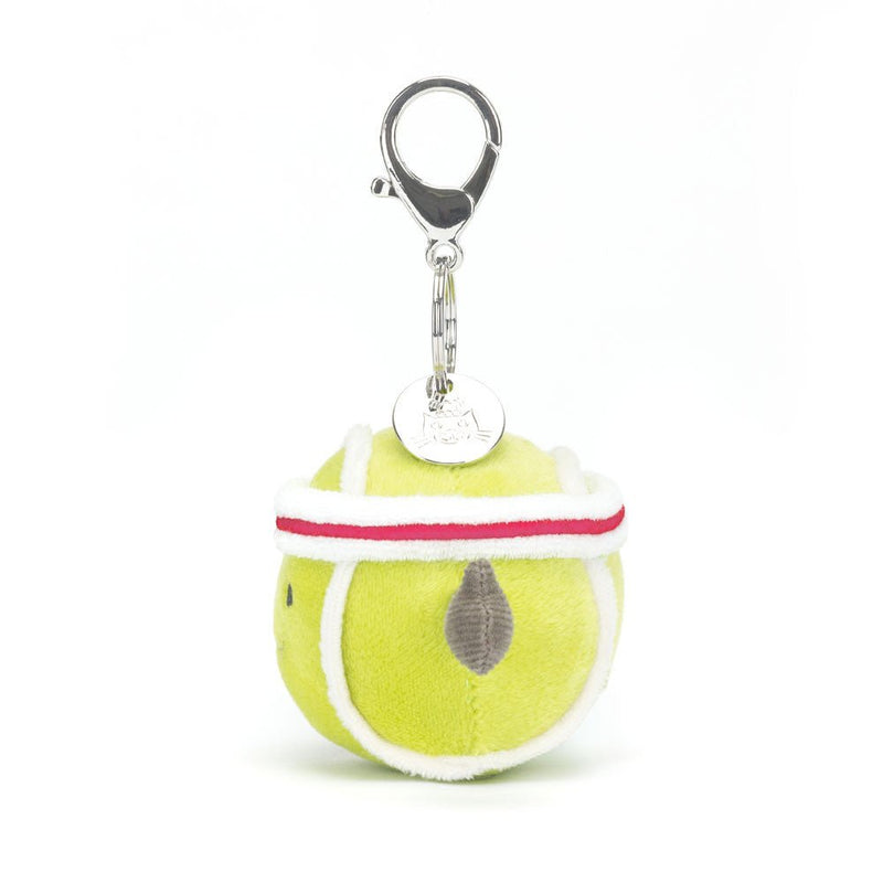 Amuseable Sports Tennis 🎾 Bag Charm - Jellycat - Lemon And Lavender Toronto