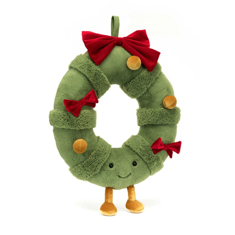 Amuseables Decorated Christmas Wreath - Jellycat - Lemon And Lavender Toronto