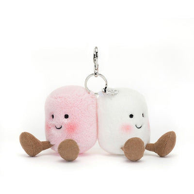 Amuseables Pair of Marshmallows Bag Charm - Lemon And Lavender Toronto