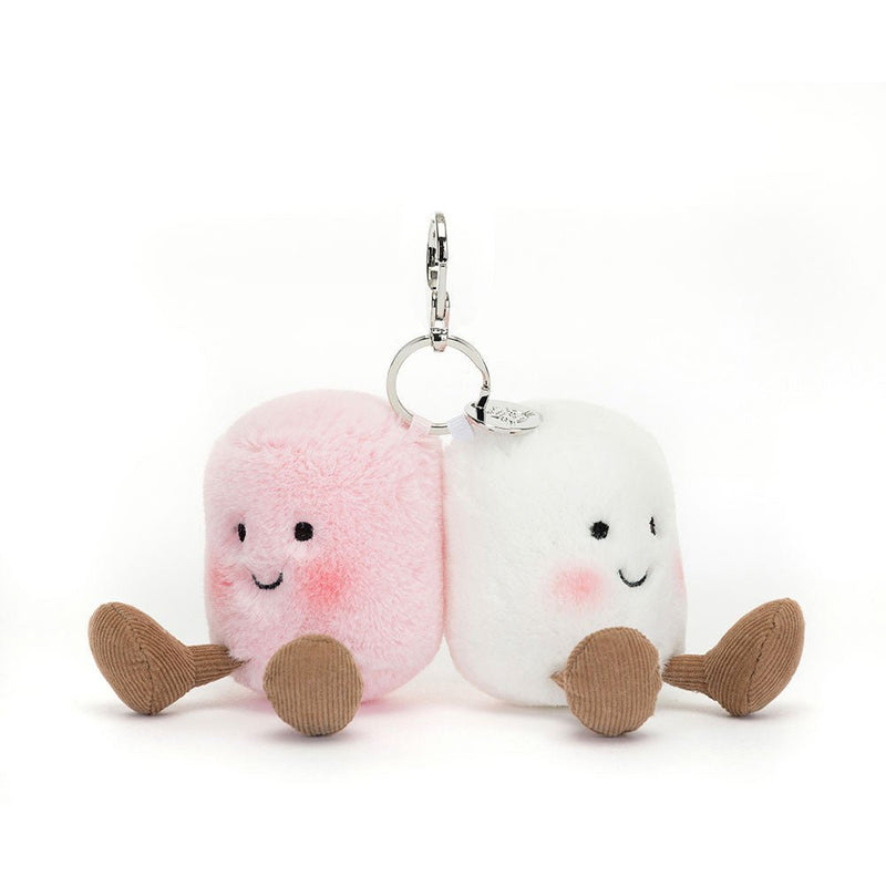 Amuseables Pair of Marshmallows Bag Charm - Lemon And Lavender Toronto