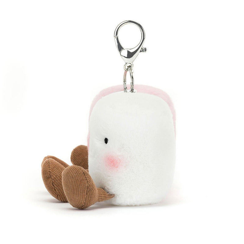 Amuseables Pair of Marshmallows Bag Charm - Lemon And Lavender Toronto