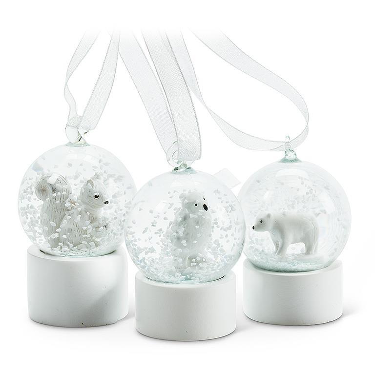 Animal Snow Globe Ornaments - Lemon And Lavender Toronto