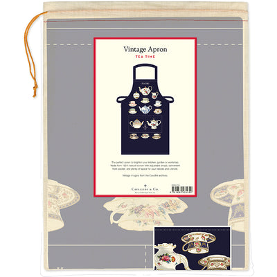 Tea Time Apron- Cavallini