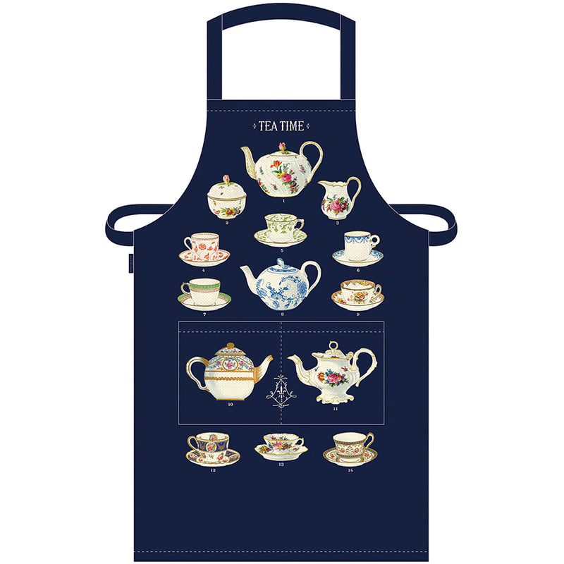 Tea Time Apron- Cavallini