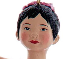 Asian Ballerina Ornament - Lemon And Lavender Toronto