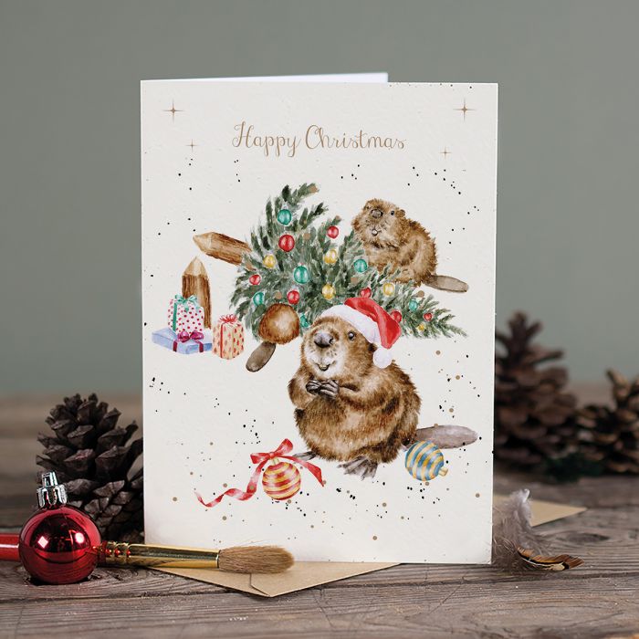 Underneath the Christmas Tree Card