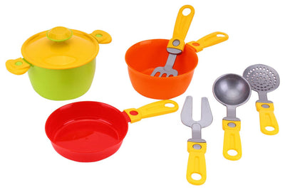 Play Dishes for Kids Kitchen - 33 Pcs Pretend Play- Made in Ukraine