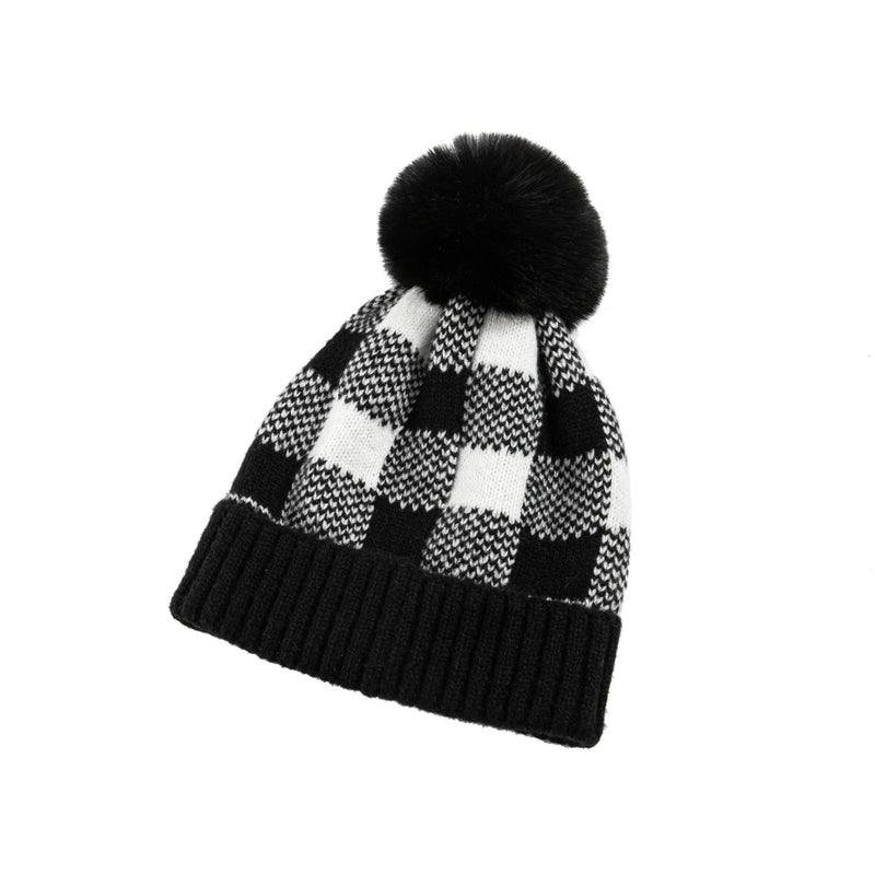 Buffalo Plaid Winter Toque