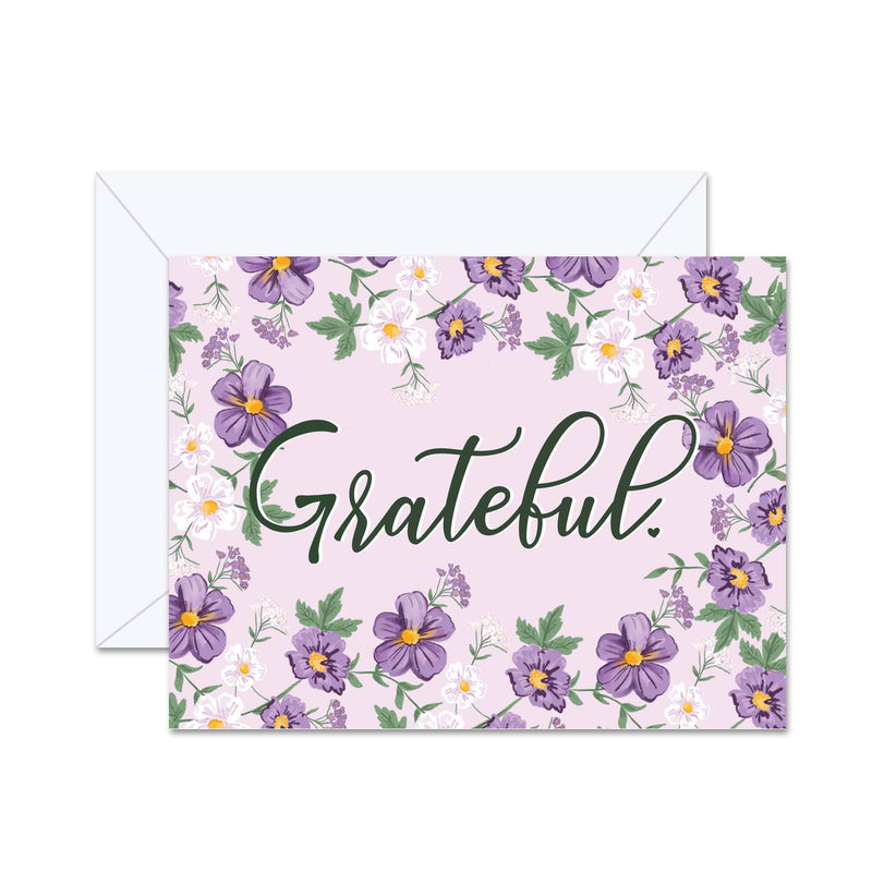 Grateful - Greeting Card