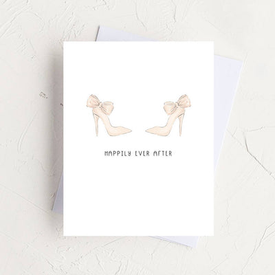 Happily Ever After Newlywed Greeting Card