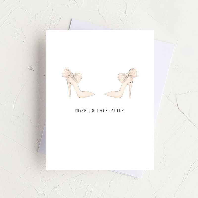 Happily Ever After Newlywed Greeting Card