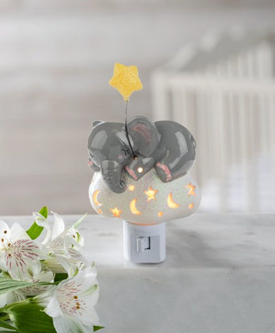 Baby Elephant Night Light - Lemon And Lavender Toronto