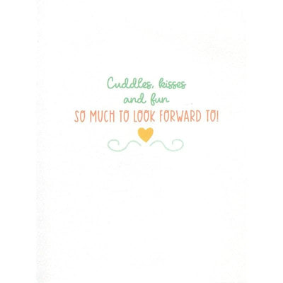 Baby Shower ABC Greeting Card - Lemon And Lavender Toronto