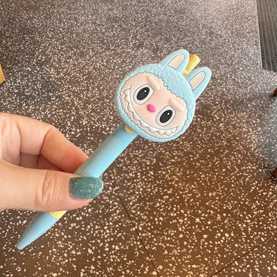 Labubu Cartoon Patch Gel Pen - Sold Individually