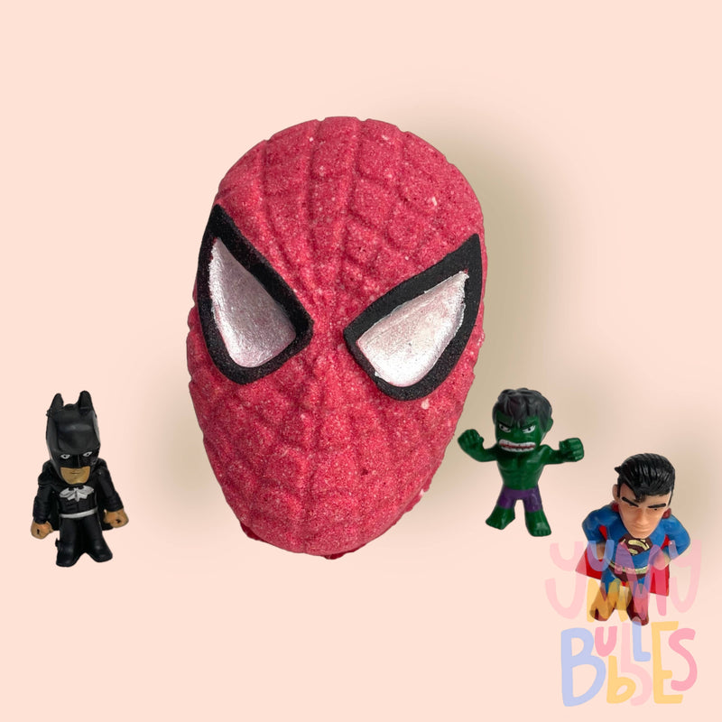 Toy Spider Man - Bath Bomb - Made in Canada