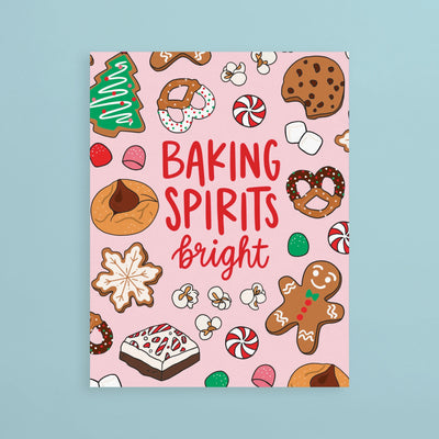 Baking Spirits Bright Holiday Card - Lemon And Lavender Toronto