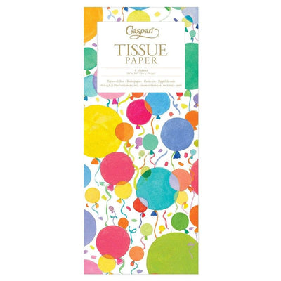 Balloons and Confetti Tissue Paper - 4 Sheets Included - Lemon And Lavender Toronto