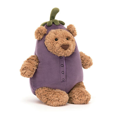 Bartholomew Bear Aubergine - Jellycat - Lemon And Lavender Toronto