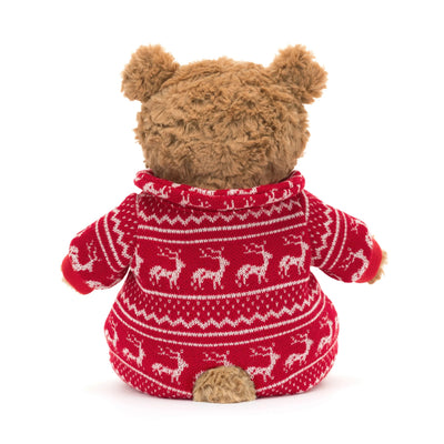 Bartholomew Bear Winter Pajamas - Jellycat - Lemon And Lavender Toronto