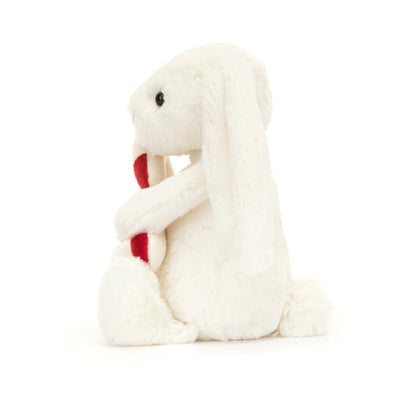 Bashful Bunny with Candy Cane 7" - Lemon And Lavender Toronto