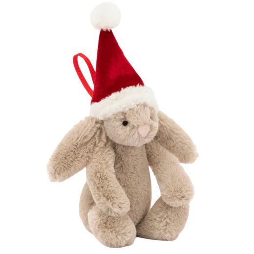 Bashful Christmas Bunny Ornament - Jellycat - Lemon And Lavender Toronto