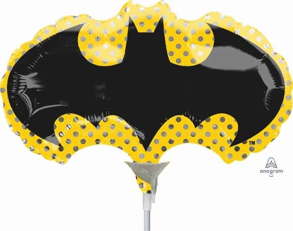 Batman Mini Shape Balloon - Lemon And Lavender Toronto