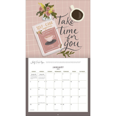 Be Gentle Wall Calendar 2025 - Lemon And Lavender Toronto