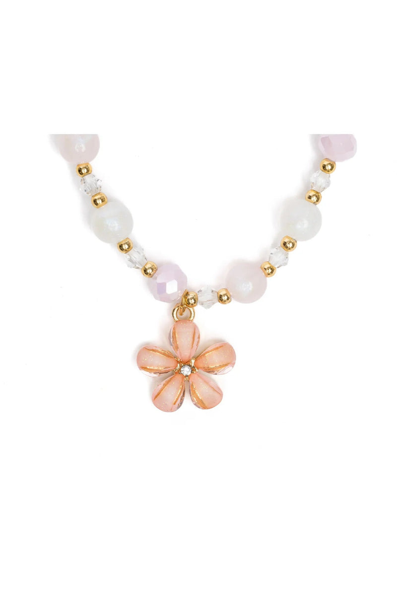 Beautiful Bloom Necklace Bracelet Set - Lemon And Lavender Toronto