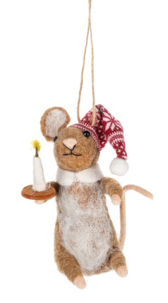 Bedtime Mouse Ornament - Lemon And Lavender Toronto