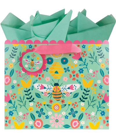 Bee All That Medium Gift Bag - Lemon And Lavender Toronto