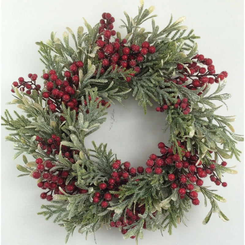 Berry & Greenery Wreath - Lemon And Lavender Toronto