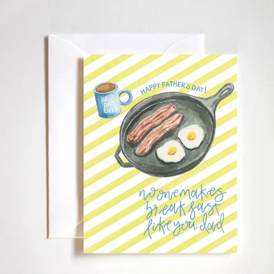 Best Breakfast Father's Day Card - Lemon And Lavender Toronto