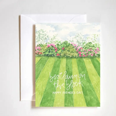 Best Lawn On the Block Father's Day Card - Lemon And Lavender Toronto