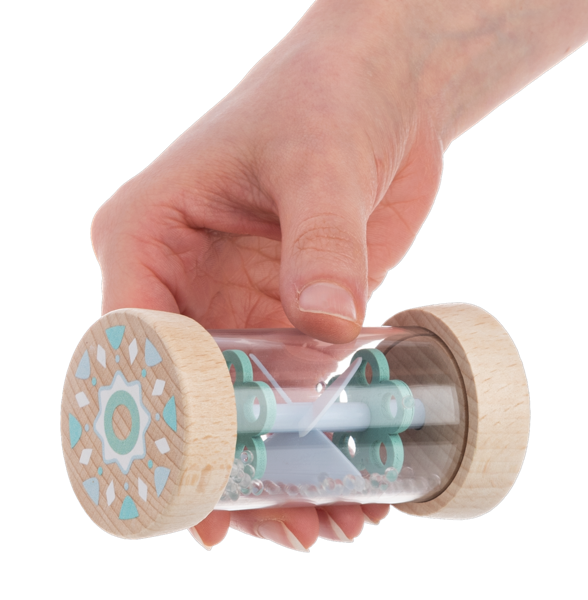 Wooden Mini Rainmaker Rattle